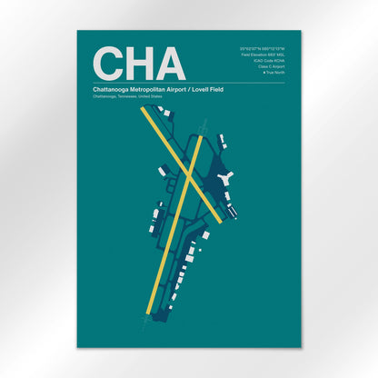 CHA Airport Diagram