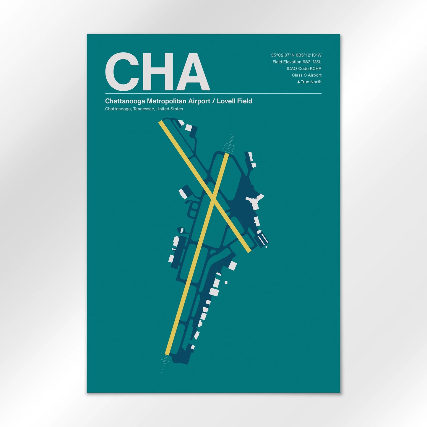 CHA Airport Diagram