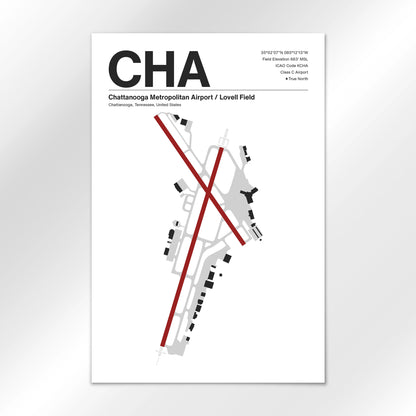 CHA Airport Diagram