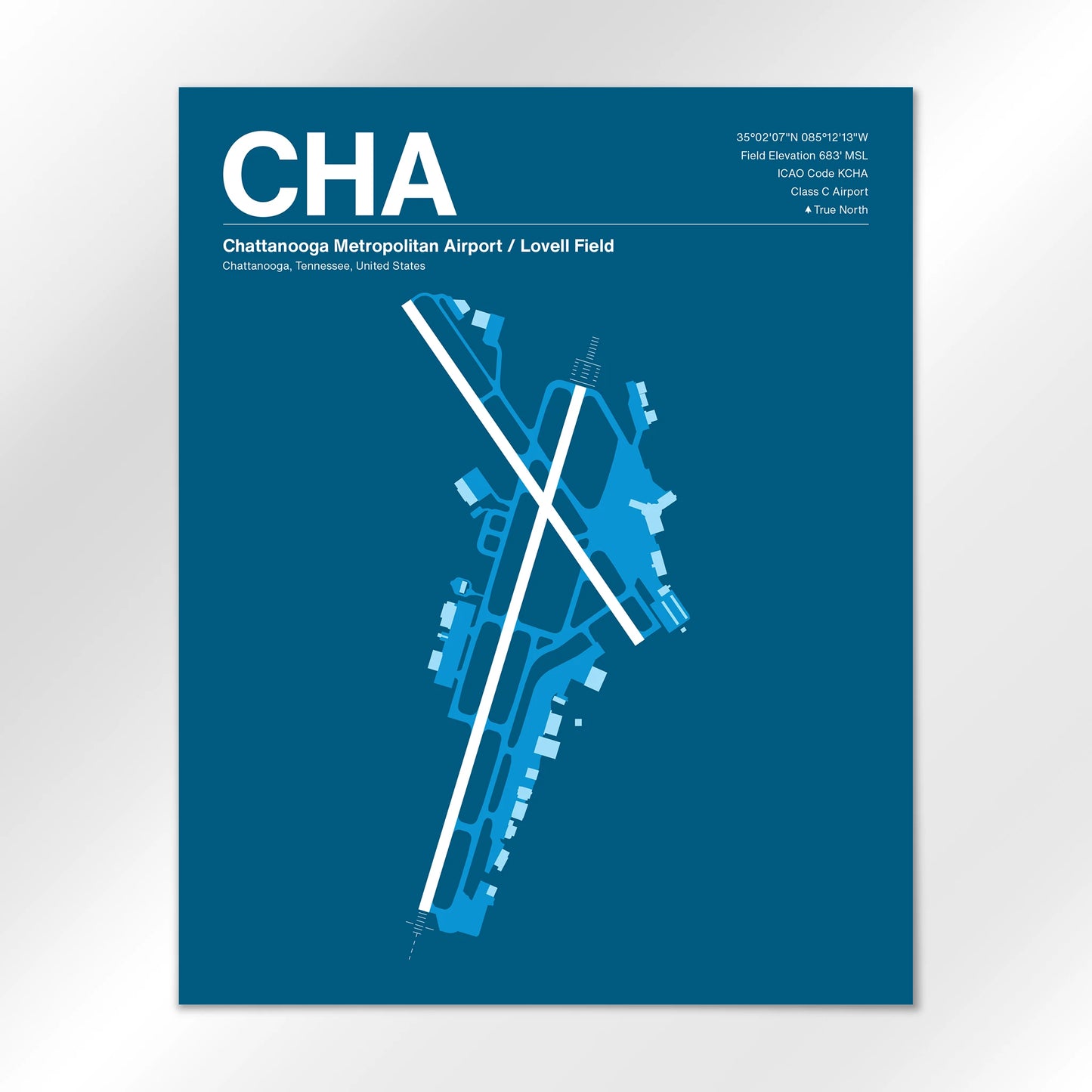 CHA Airport Diagram