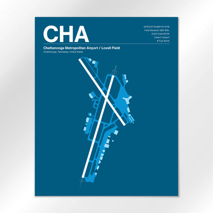 CHA Airport Diagram