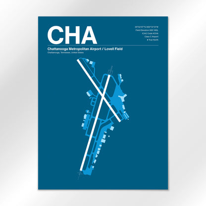 CHA Airport Diagram