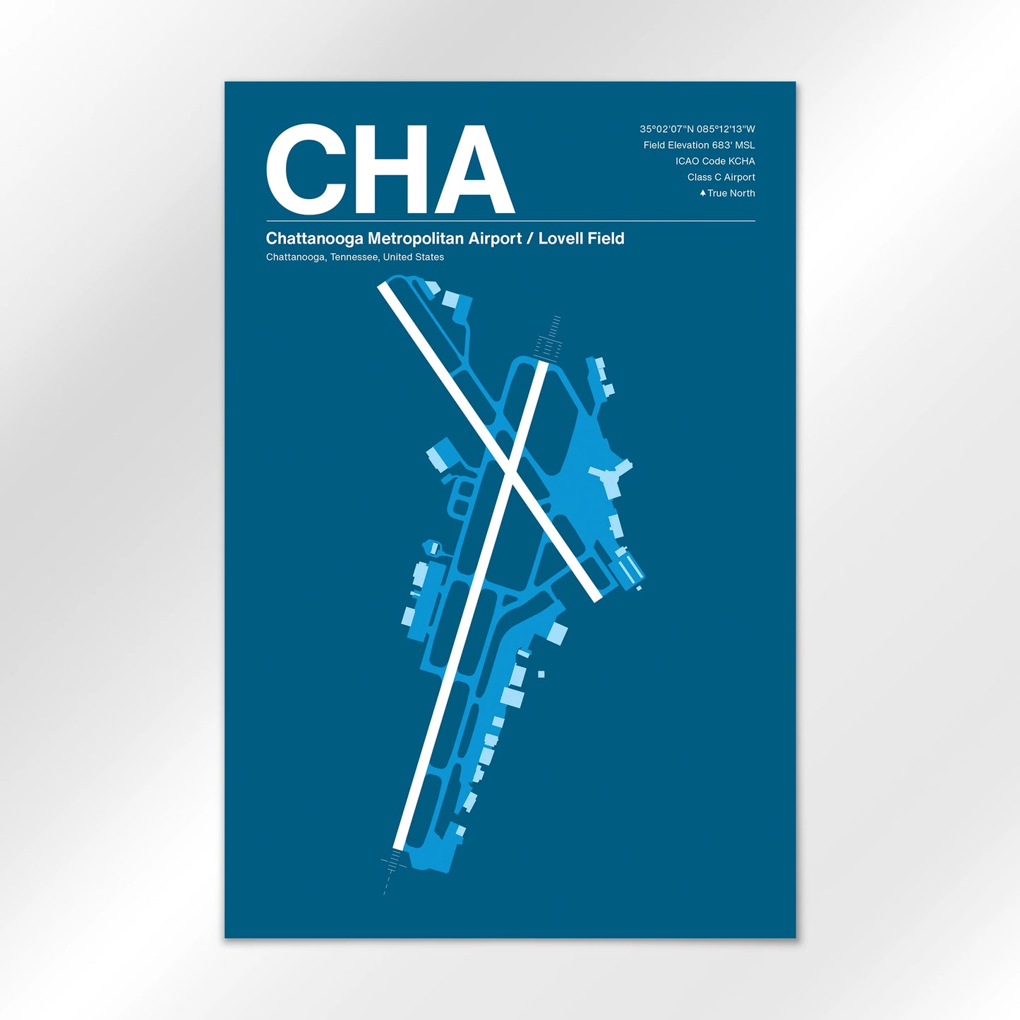 CHA Airport Diagram