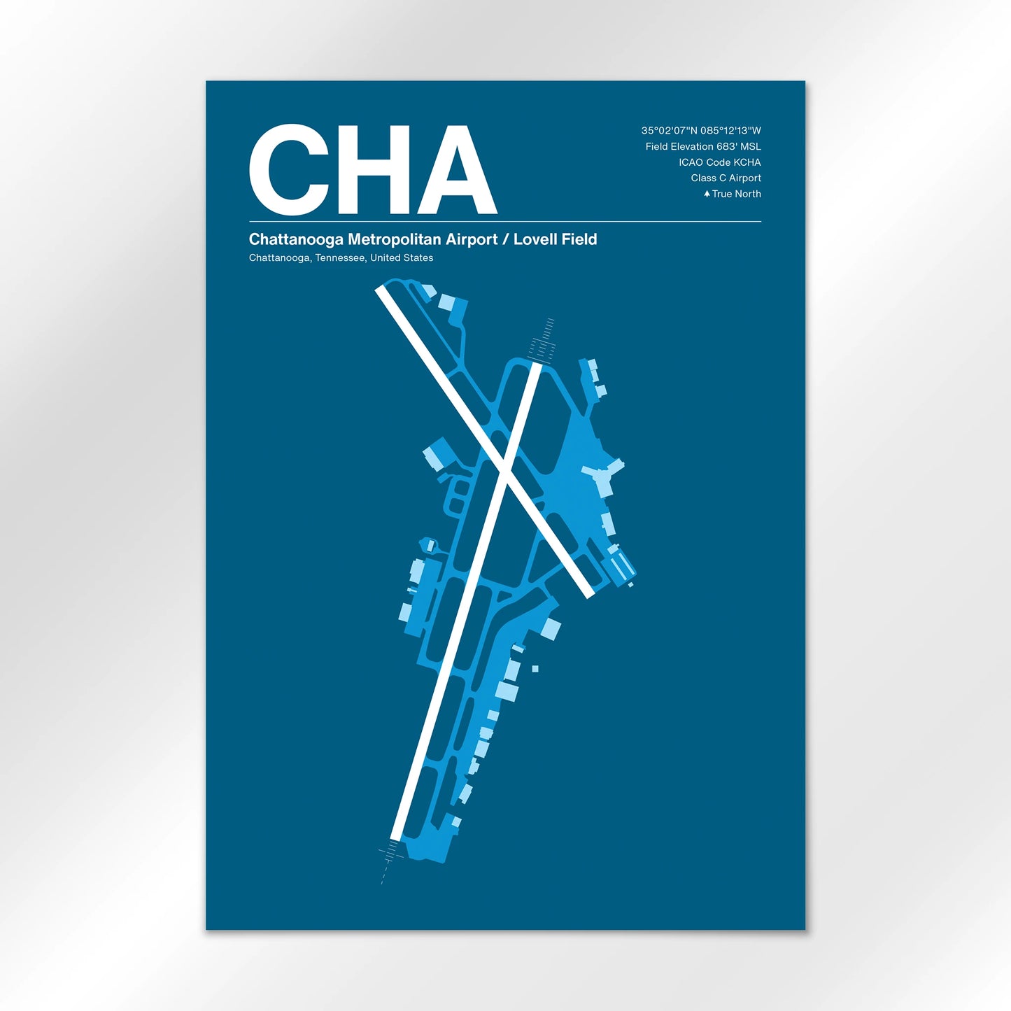 CHA Airport Diagram