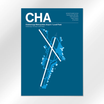 CHA Airport Diagram