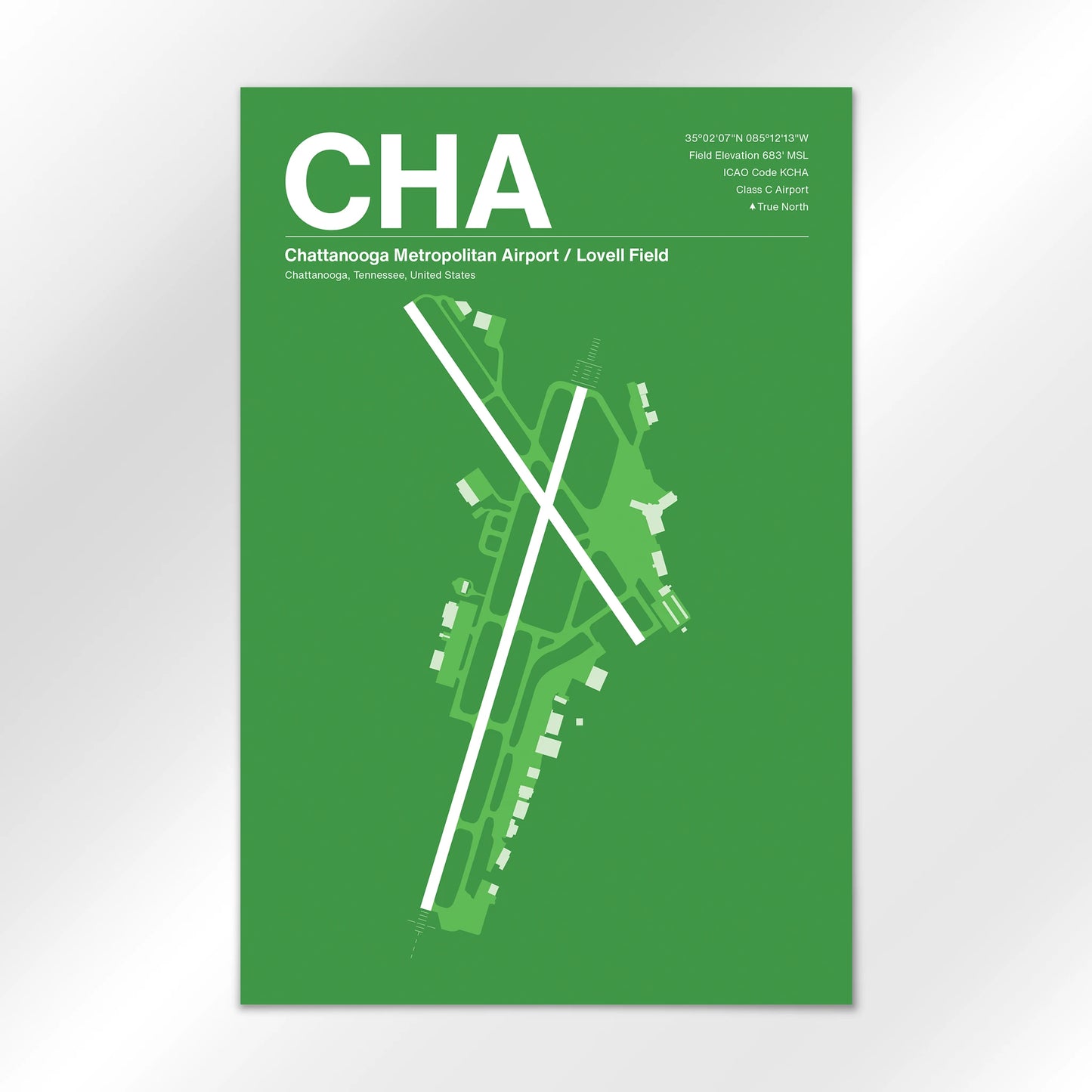 CHA Airport Diagram