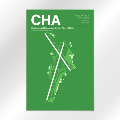 CHA Airport Diagram