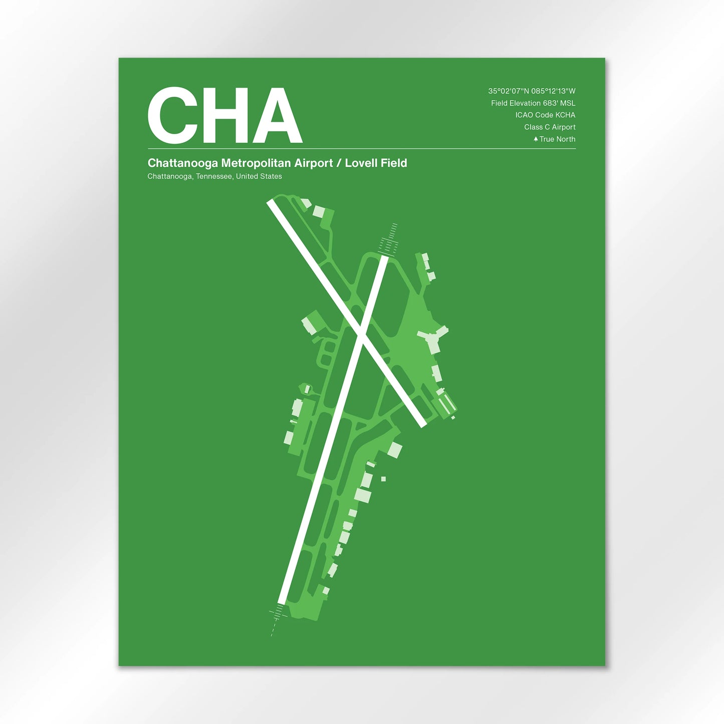 CHA Airport Diagram