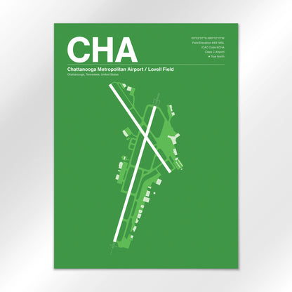 CHA Airport Diagram