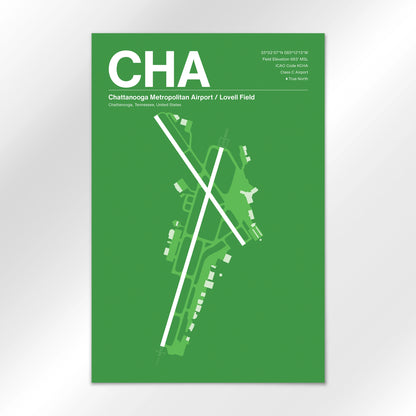 CHA Airport Diagram