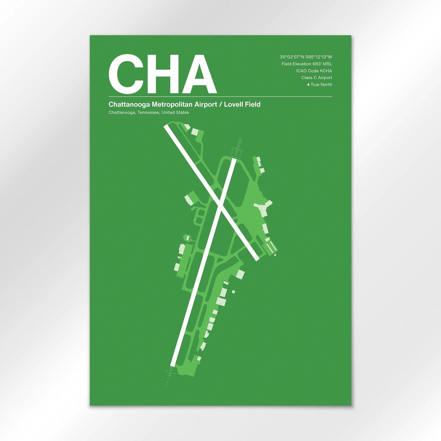 CHA Airport Diagram