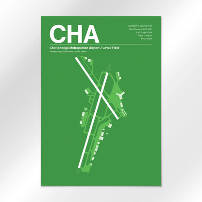 CHA Airport Diagram