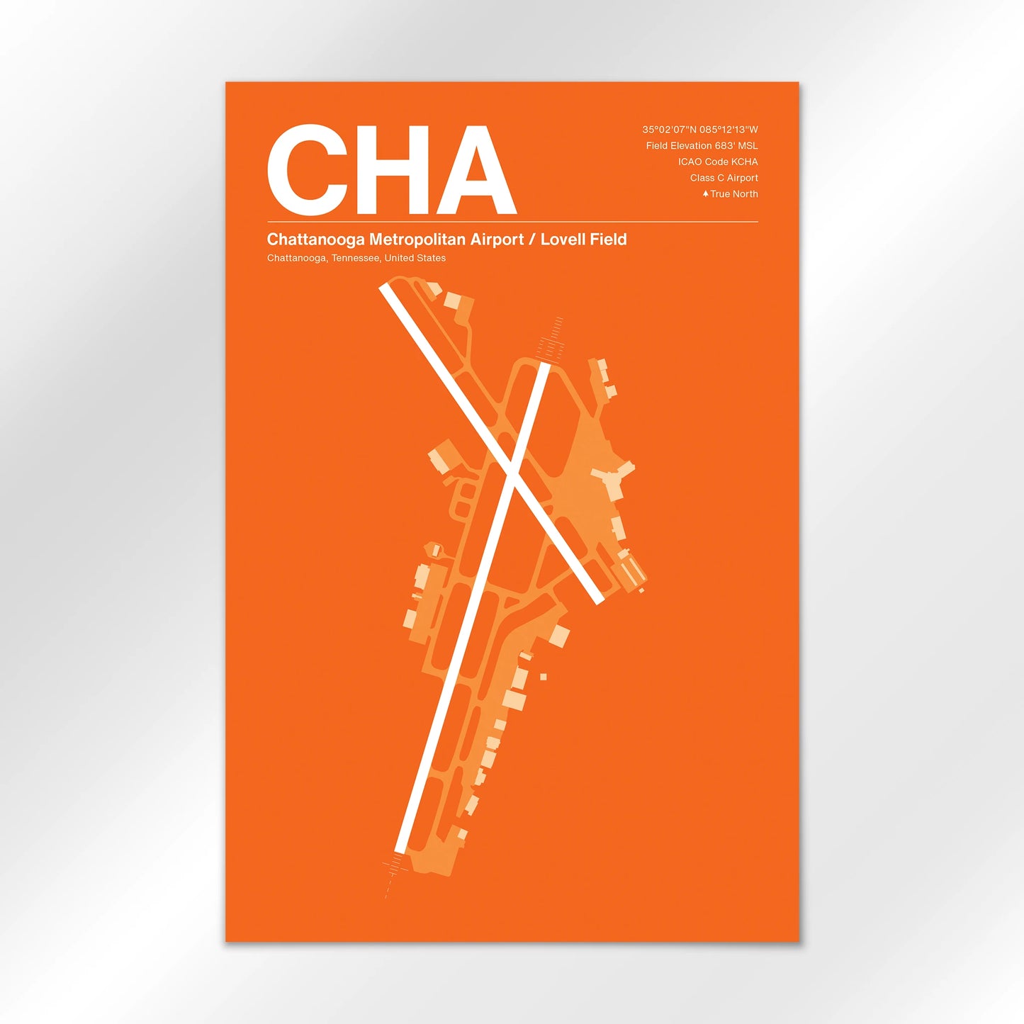 CHA Airport Diagram