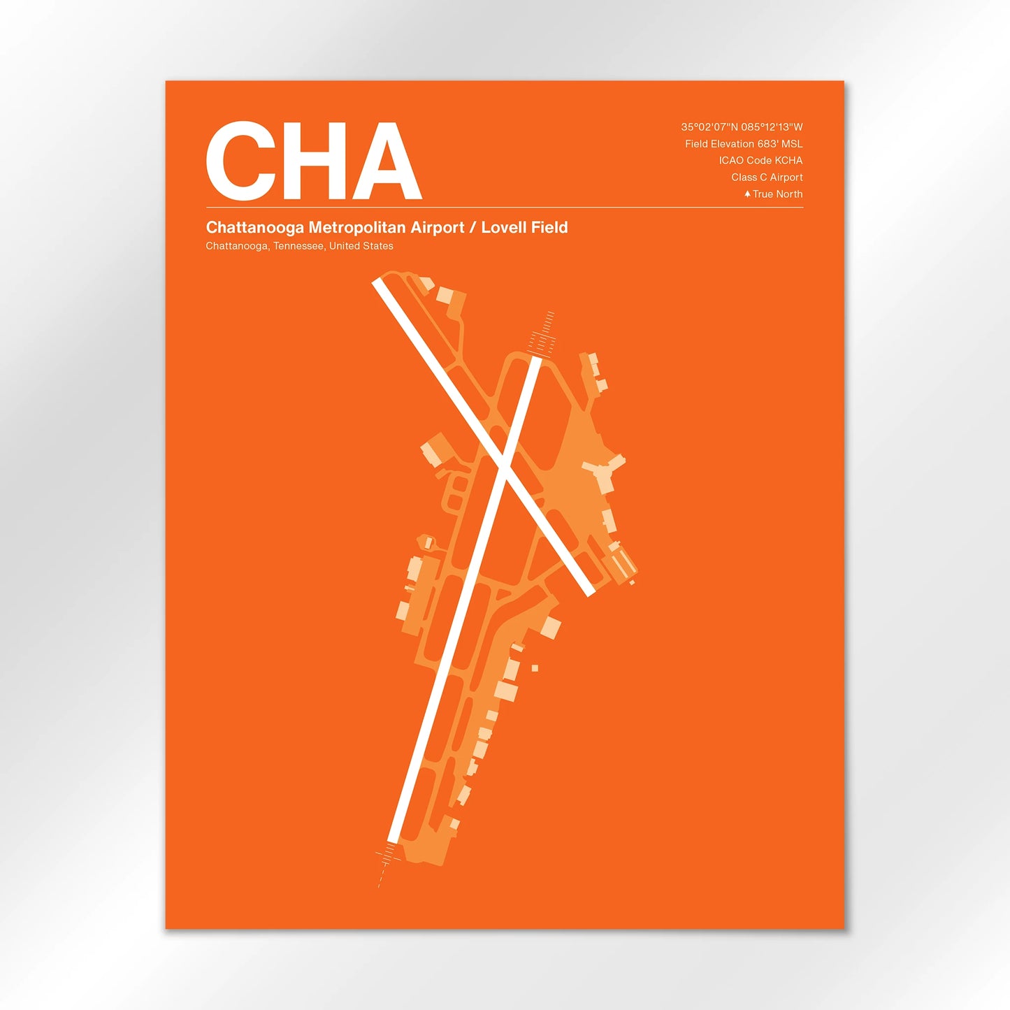 CHA Airport Diagram