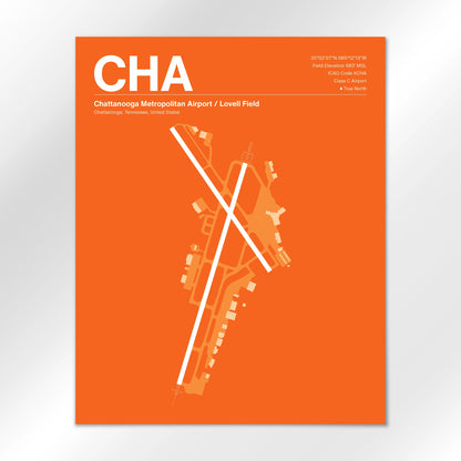 CHA Airport Diagram