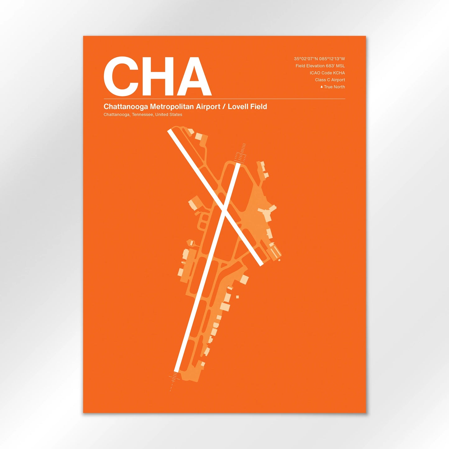 CHA Airport Diagram