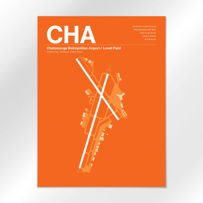 CHA Airport Diagram
