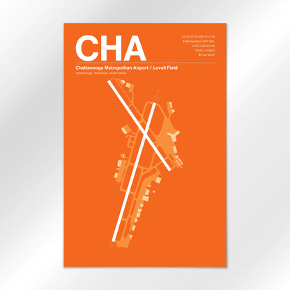 CHA Airport Diagram