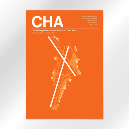 CHA Airport Diagram