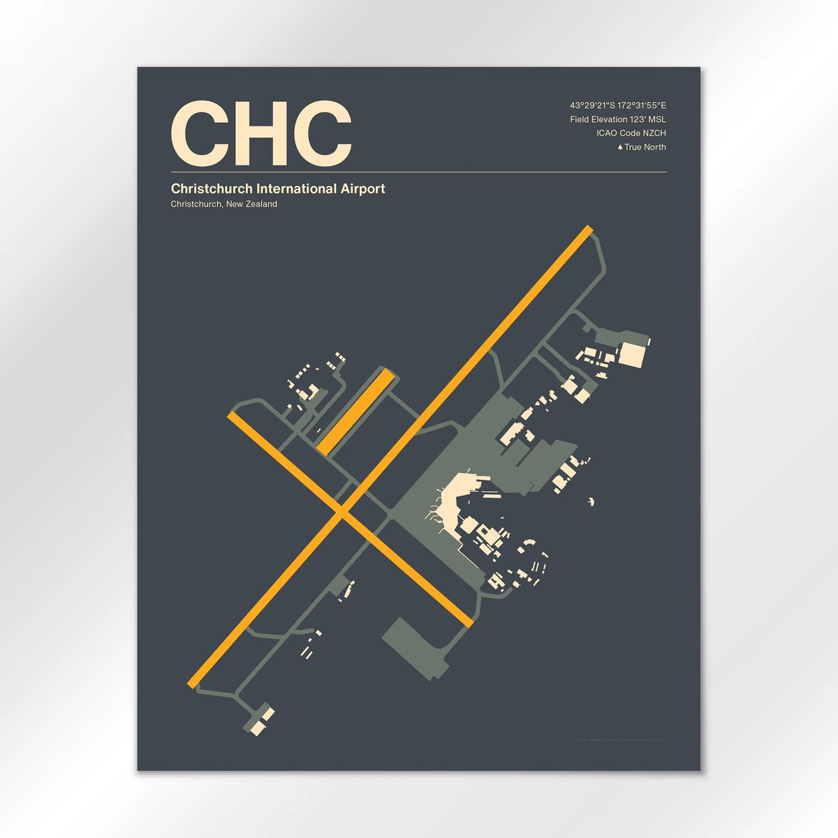 CHC Airport Diagram