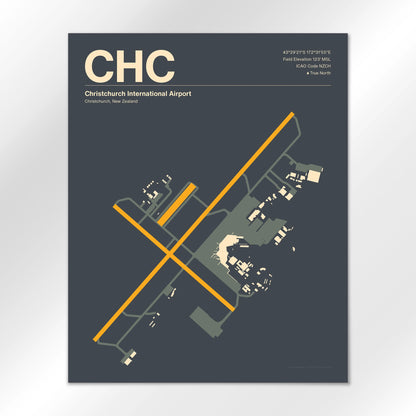 CHC Airport Diagram