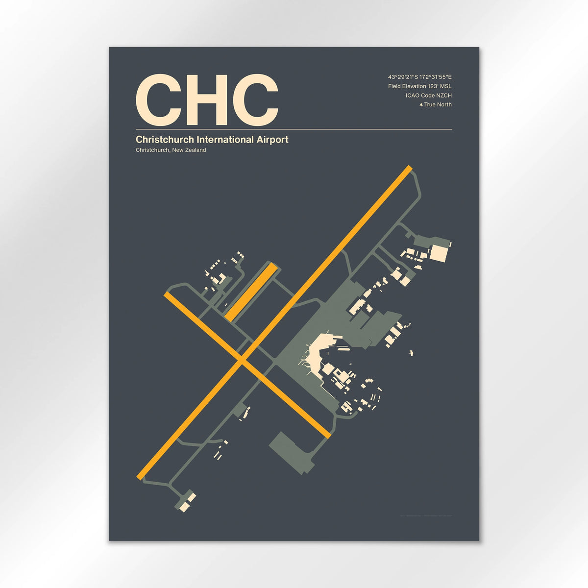 CHC Airport Diagram
