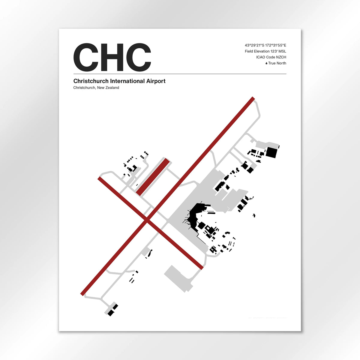 CHC Airport Diagram