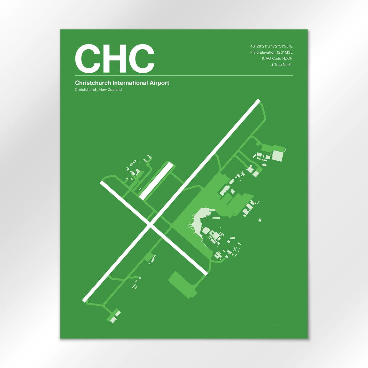 CHC Airport Diagram