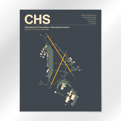 CHS Airport Diagram