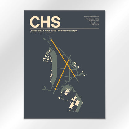 CHS Airport Diagram