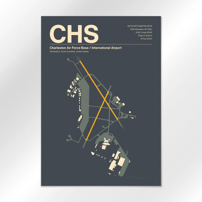 CHS Airport Diagram