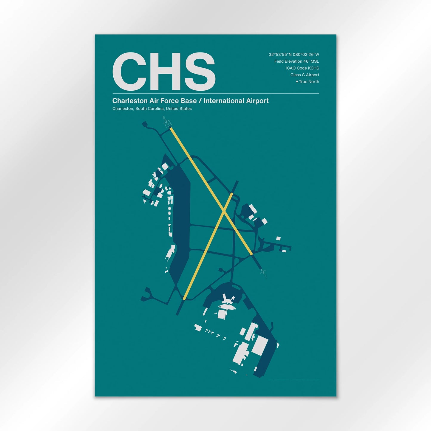 CHS Airport Diagram