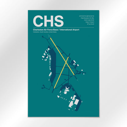 CHS Airport Diagram
