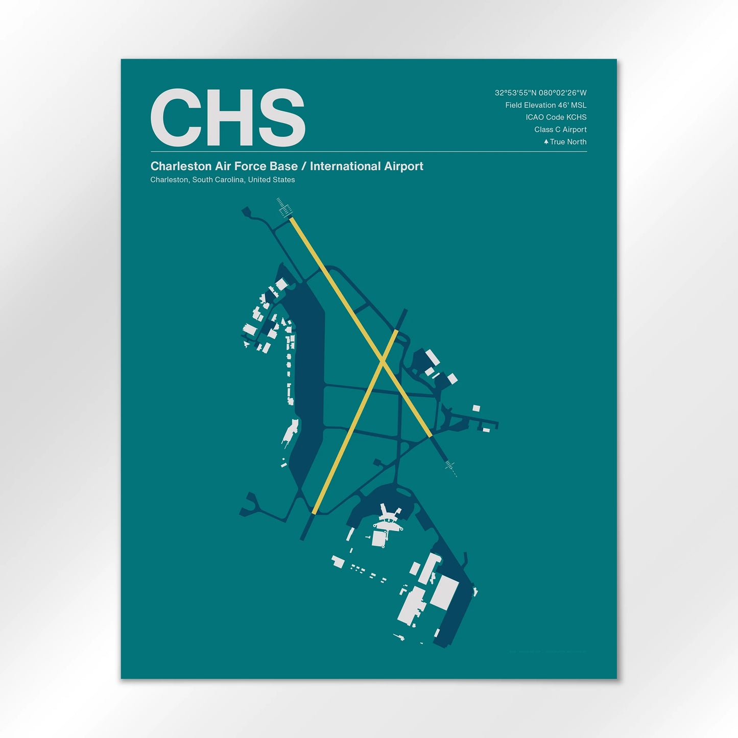 CHS Airport Diagram