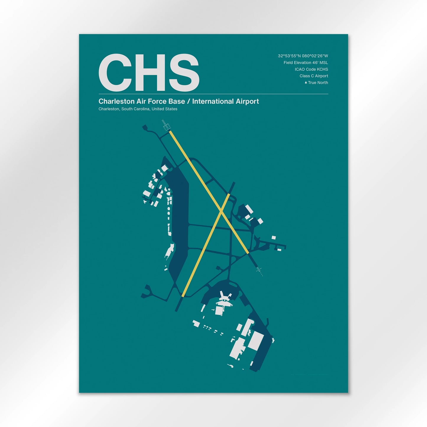 CHS Airport Diagram