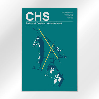 CHS Airport Diagram