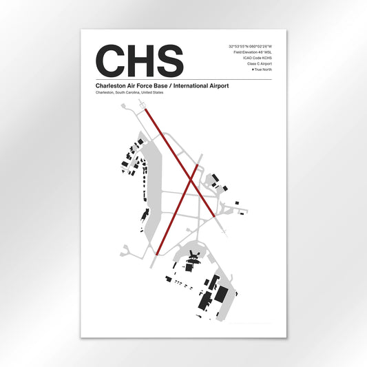 CHS Airport Diagram