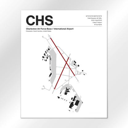 CHS Airport Diagram