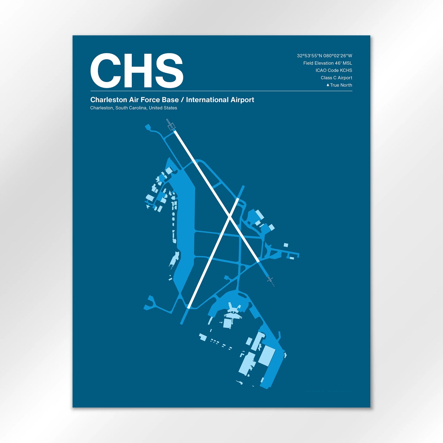 CHS Airport Diagram