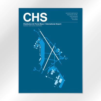 CHS Airport Diagram