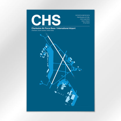 CHS Airport Diagram