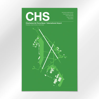 CHS Airport Diagram