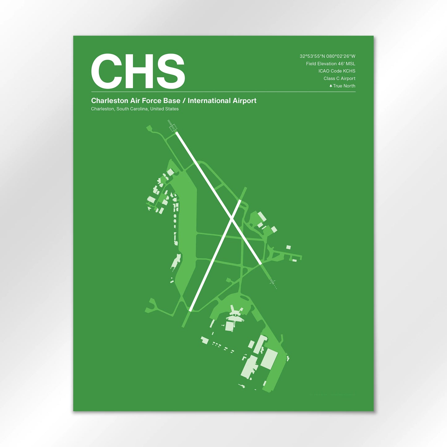CHS Airport Diagram