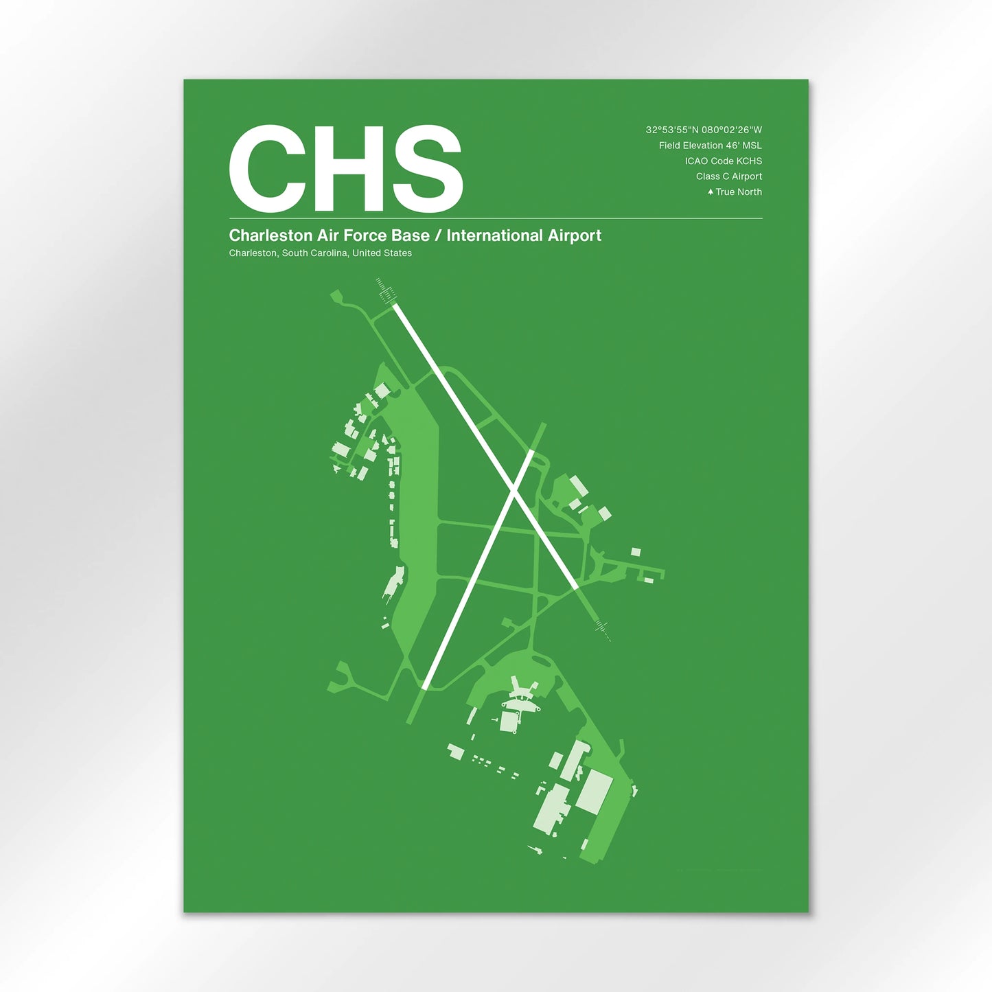 CHS Airport Diagram