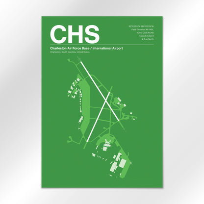 CHS Airport Diagram