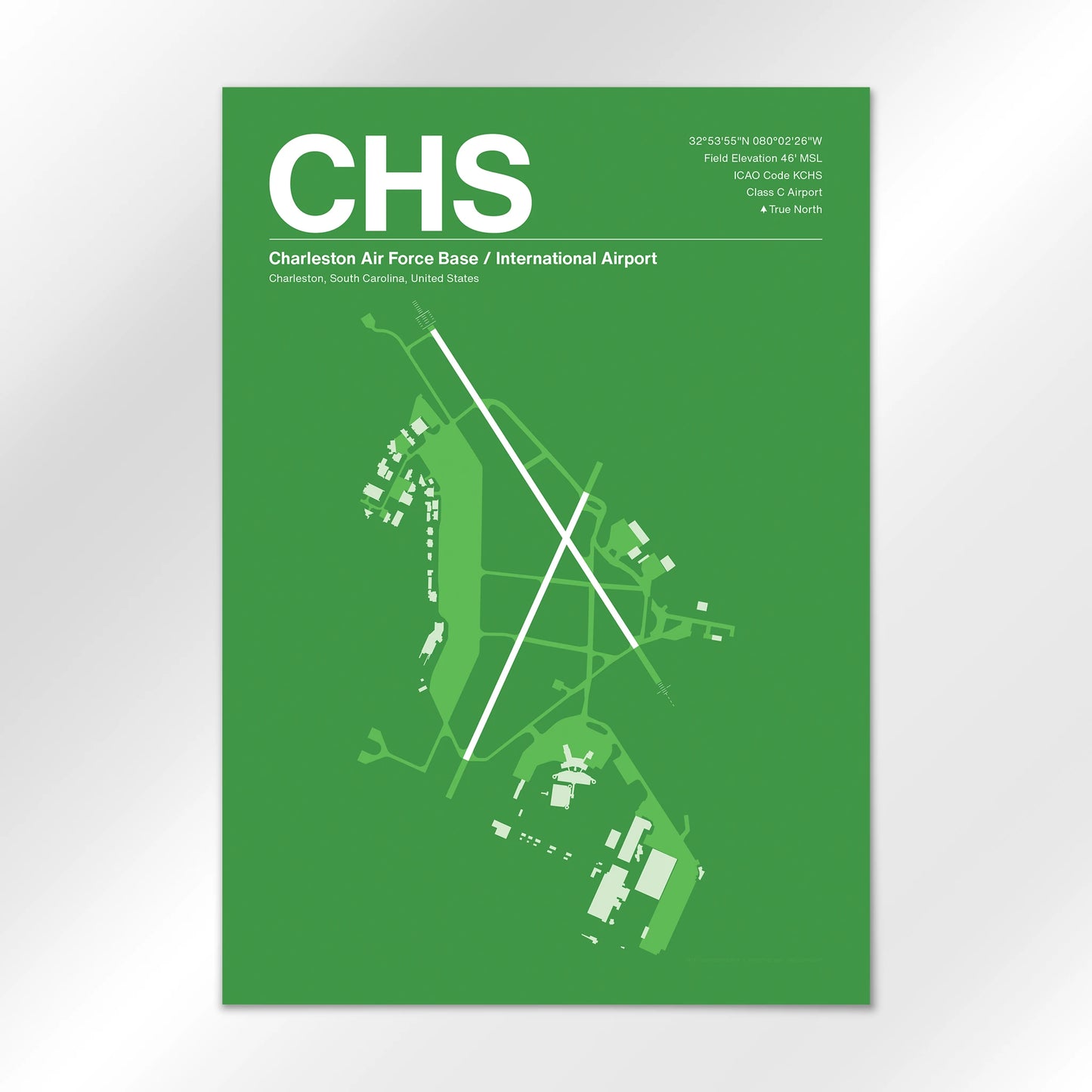 CHS Airport Diagram