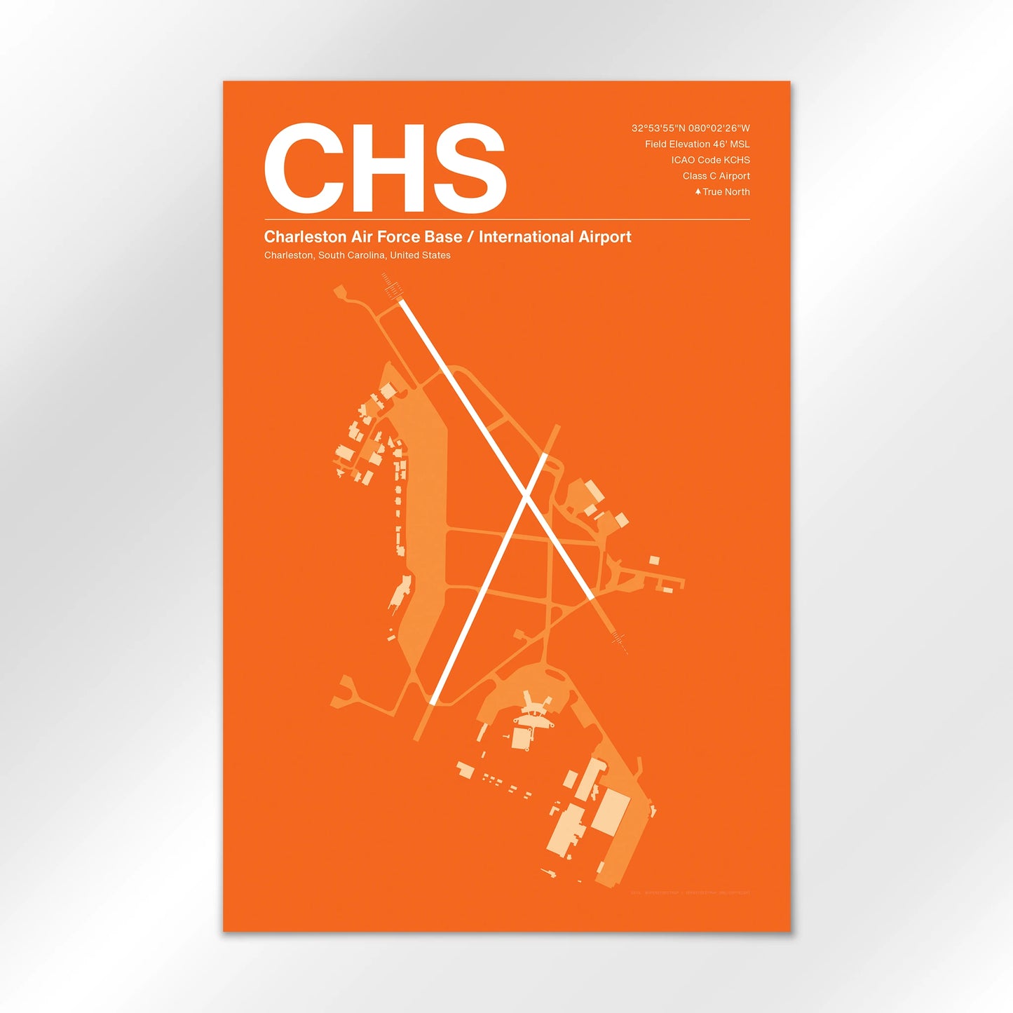 CHS Airport Diagram