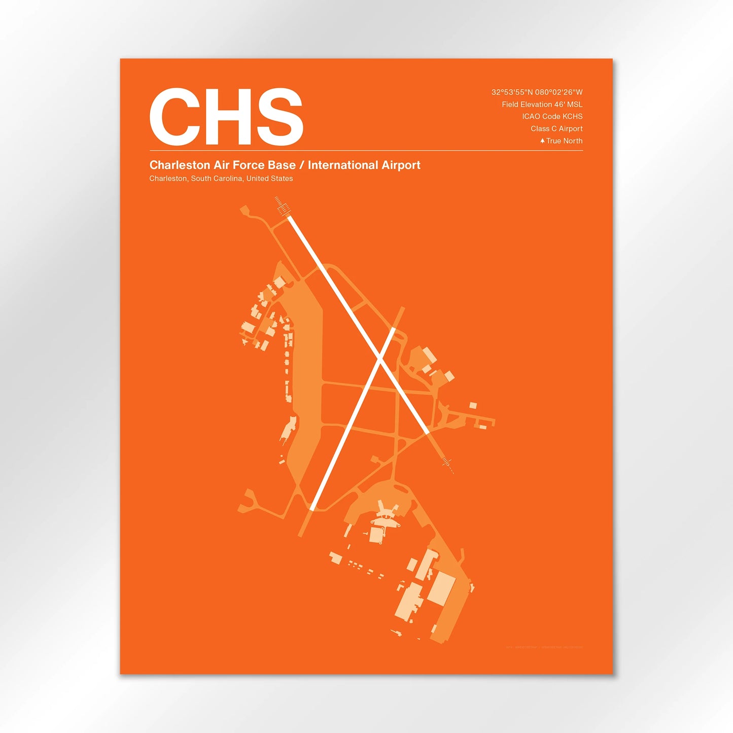 CHS Airport Diagram