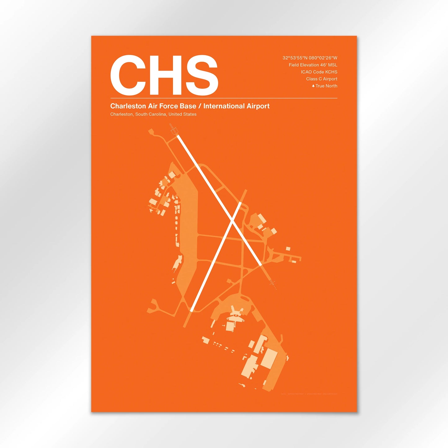 CHS Airport Diagram