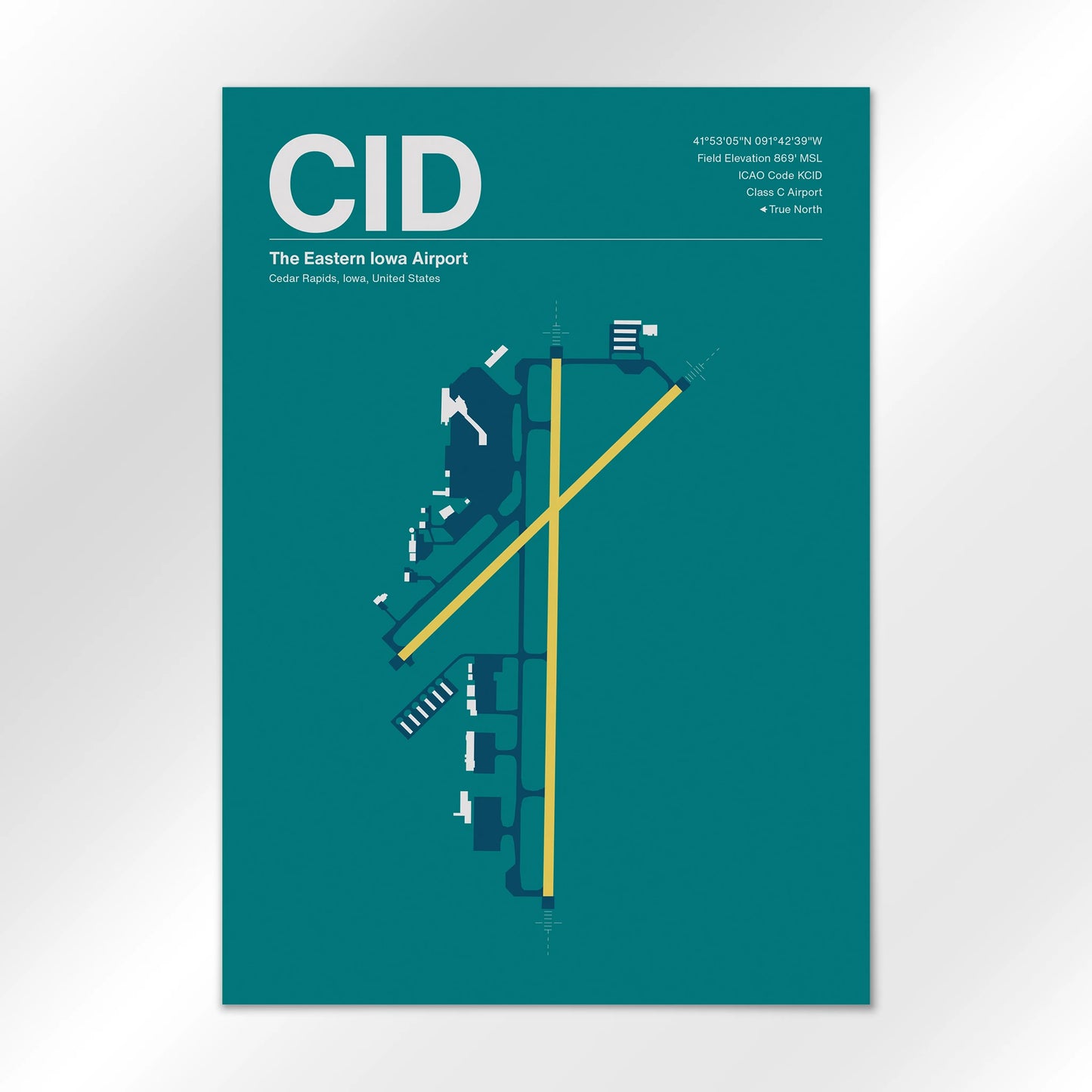 CID Airport Diagram